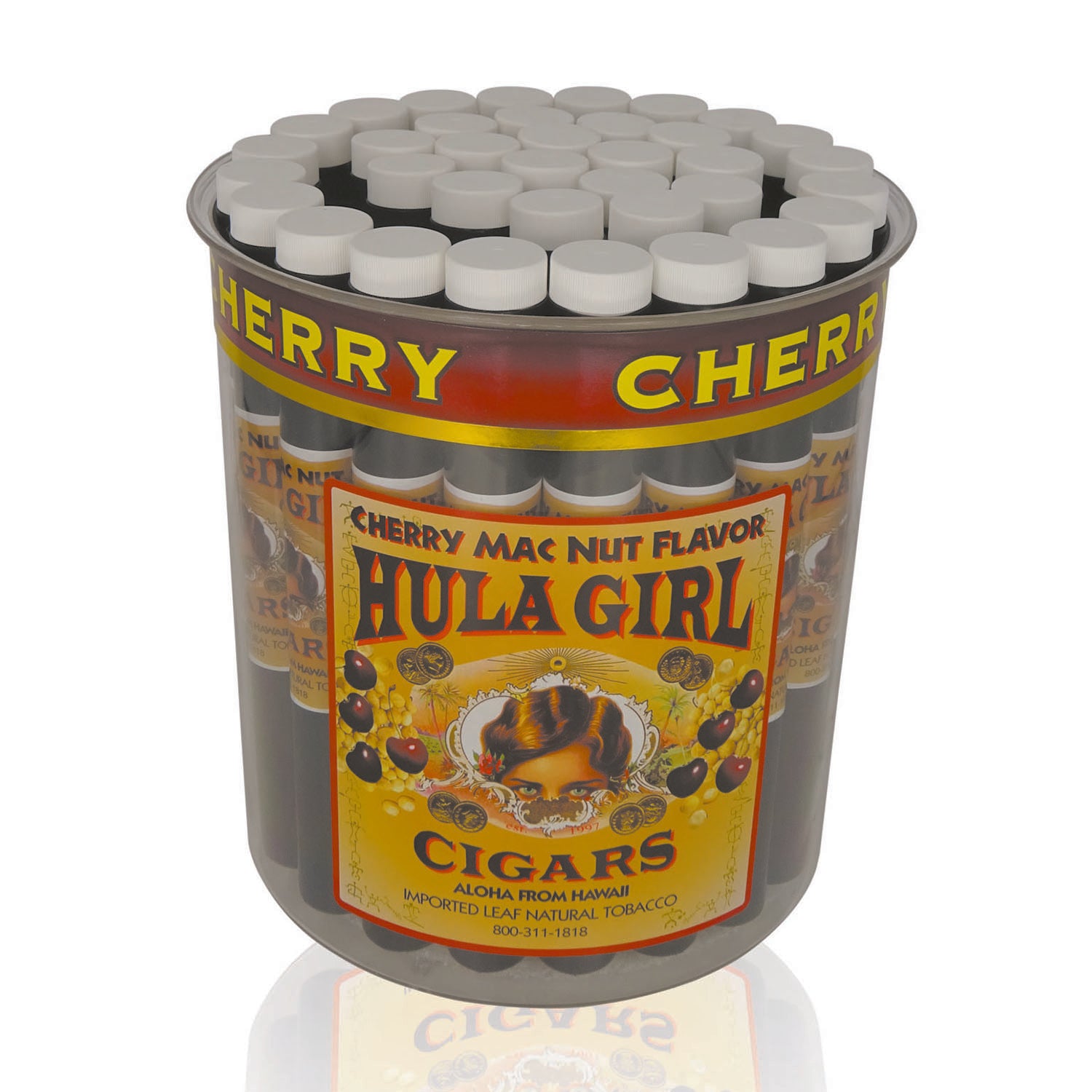 Tub of 36 Hula Girl Flavored Cigars