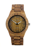 Hula Girl Handmade Wooden Watch Made with Teak Wood - Kahala #7T