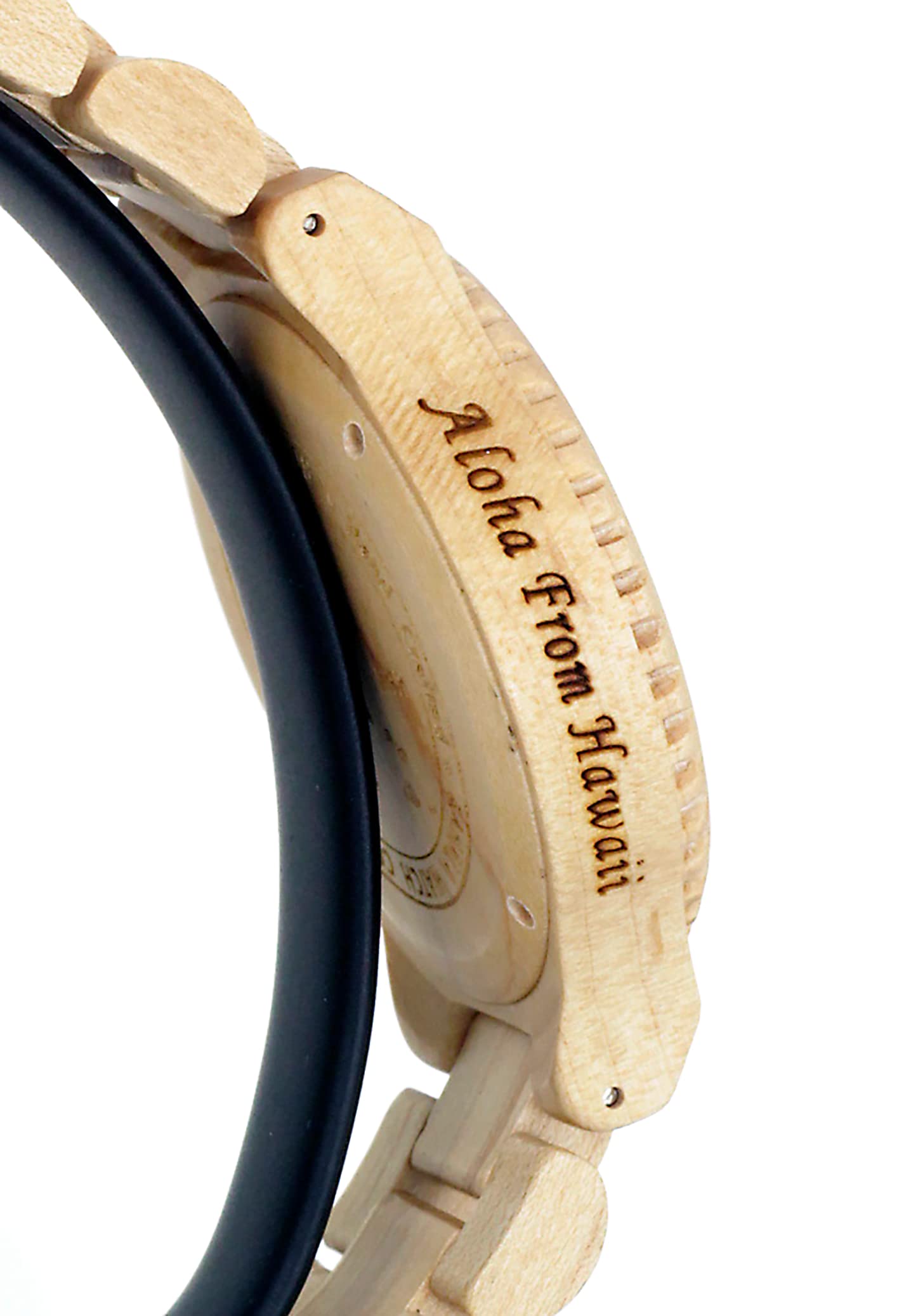 Hula Girl Handmade Hawaiian Wooden Watch (Kahala 8)