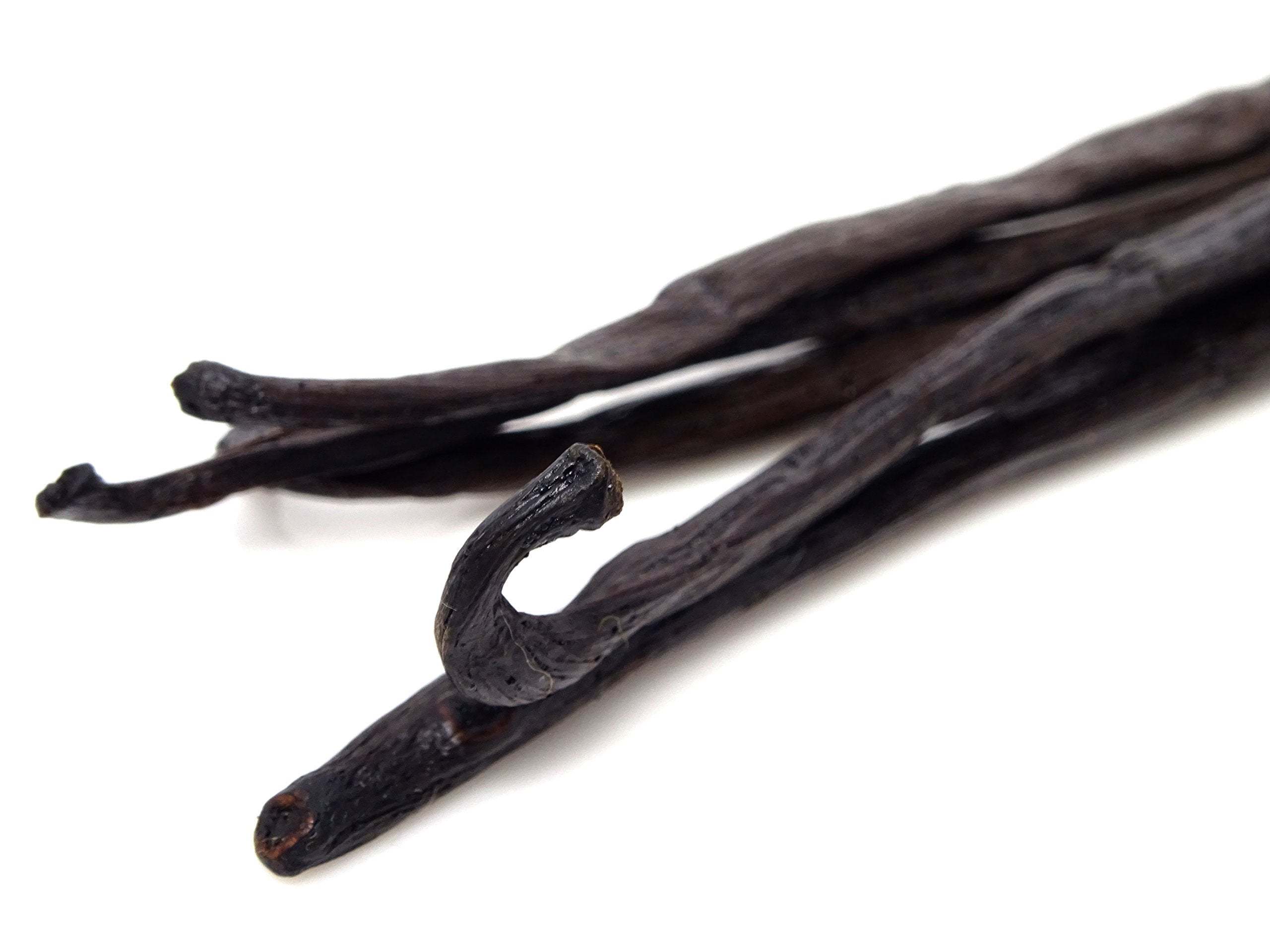 Hula Girl Indonesian Vanilla Beans Gourmet 6-7 Inches Long in Airtight Glass Tube