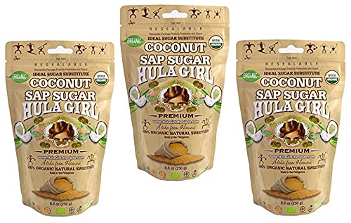 Hula Girl Organic Coconut Sap Sugar 250grams