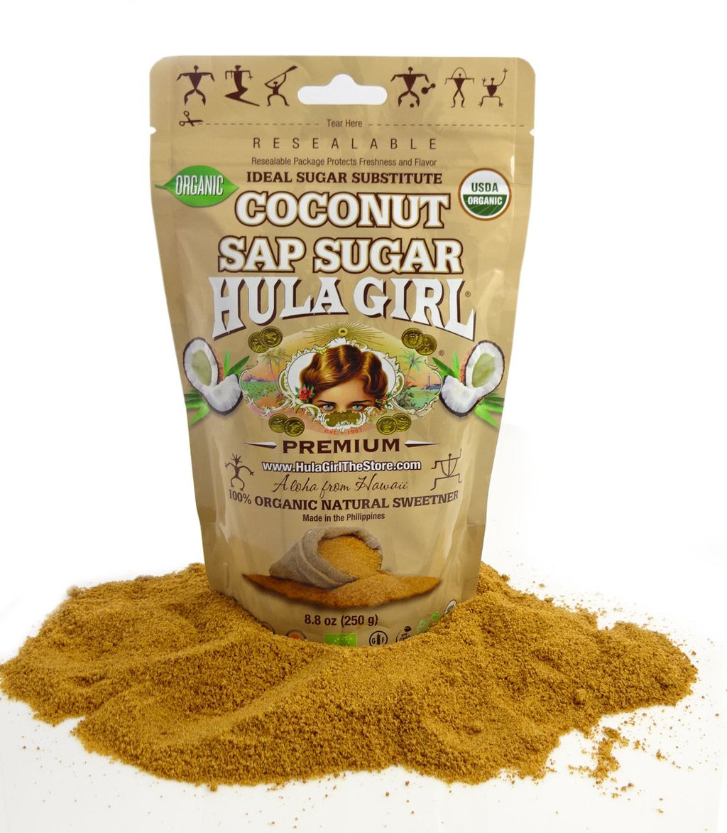 Hula Girl Organic Coconut Sap Sugar 250grams