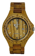 Hula Girl Handmade Hawaiian Wooden Watch (Kahala 1A)
