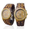 Hula Girl Handmade Hawaiian Wooden Watch (Kahala 11A)