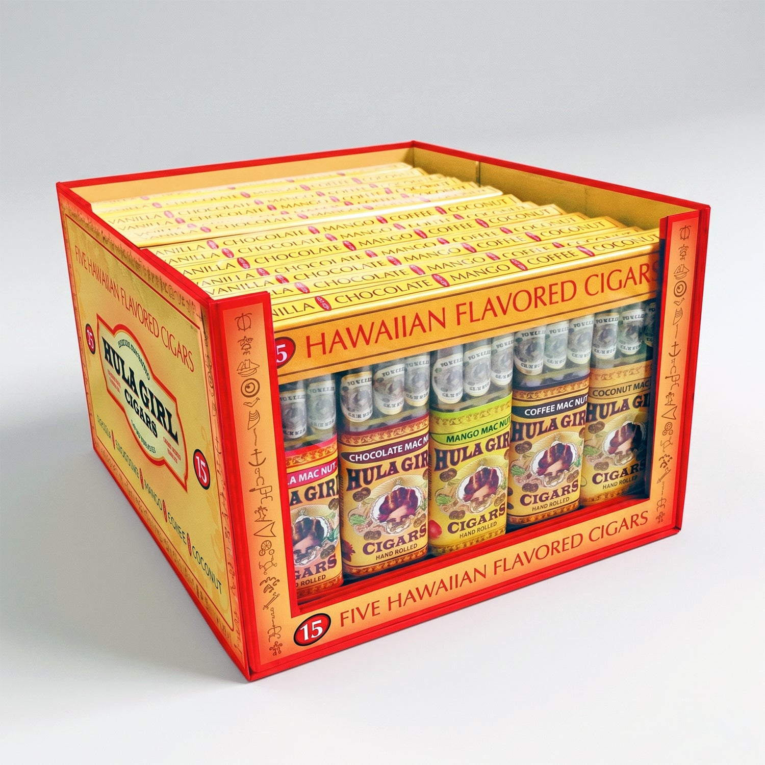 Hula Girl Flavored Small Cigars Pack of 5