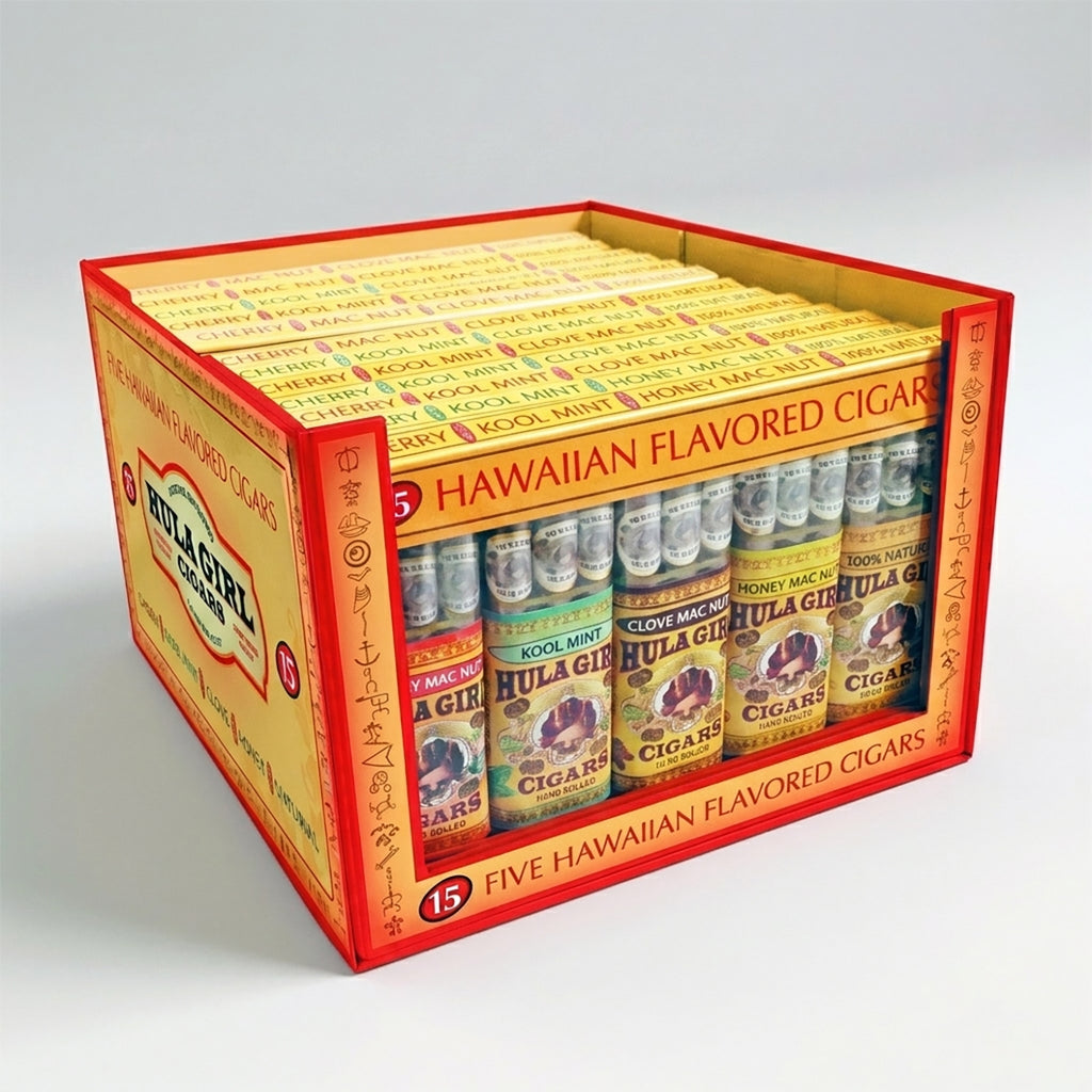 Hula Girl Flavored Small Cigars Pack of 5