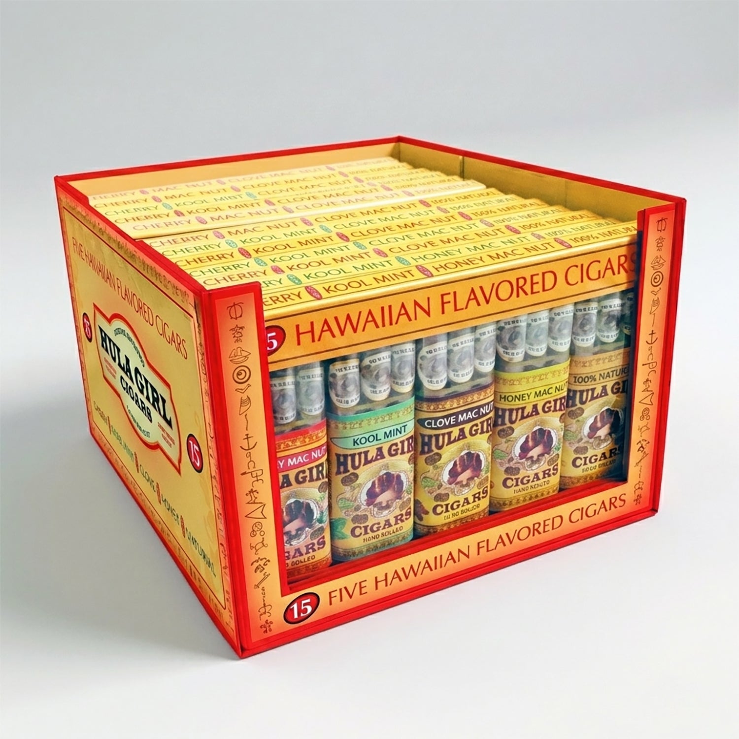 Hula Girl Flavored Small Cigars Pack of 5