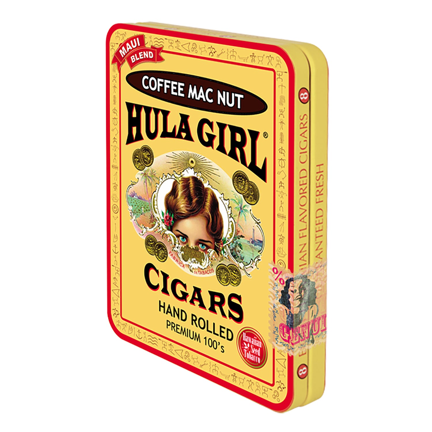 Hula Girl Minil Cigar 8 Flavor Tin