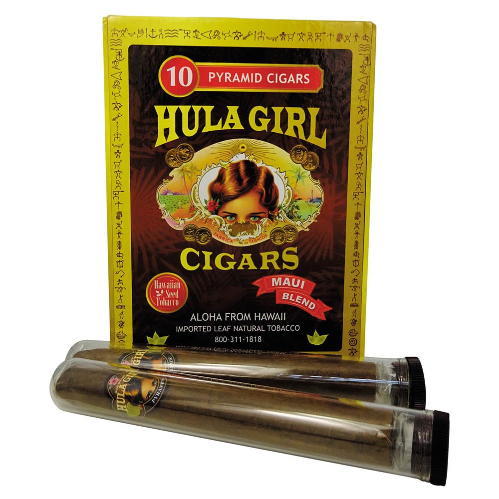 Hula Girl Premium Cigars Box of 10