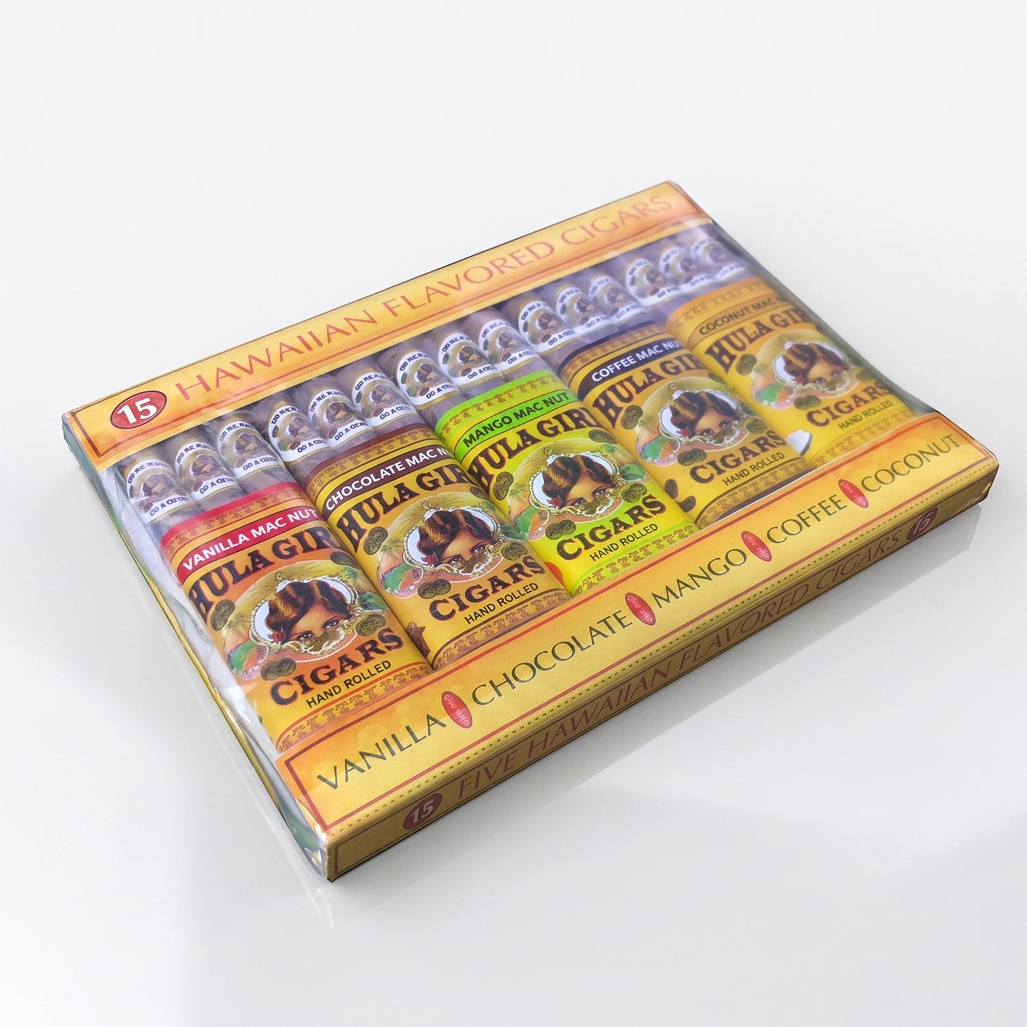 Hula Girl Flavored Small Cigars Pack of 5