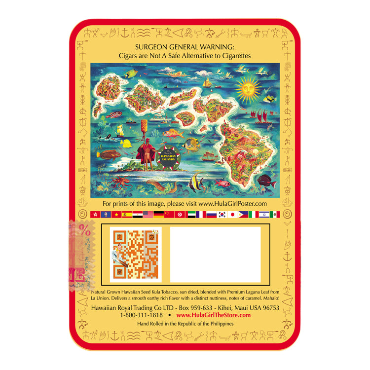 Hula Girl Minil Cigar 8 Flavor Tin
