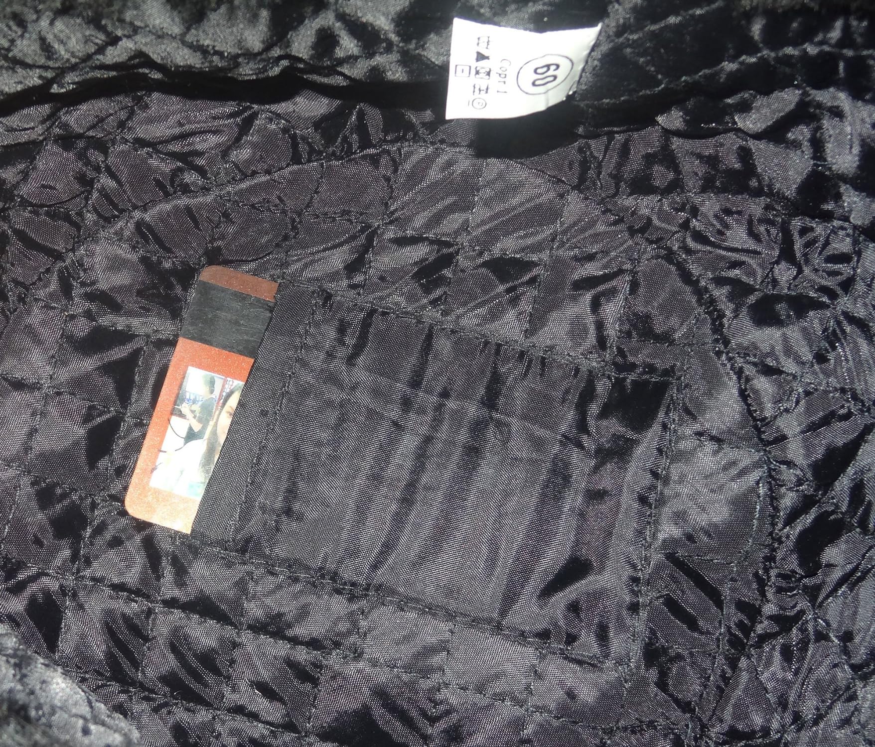 Winter Fur Ushanka Russian Hat with Secret Pocket and RED Star Emblem (Removable) (Large, Black)