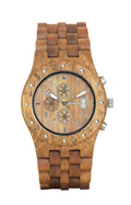 Hula Girl Handmade Hawaiian Wooden Watch (Kahala 11B)