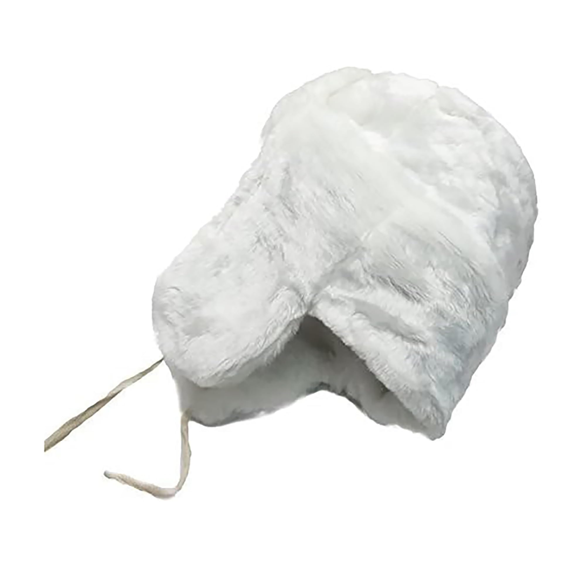 Winter Fur Ushanka Russian Hat with Secret Pocket and RED Star Emblem (Removable)