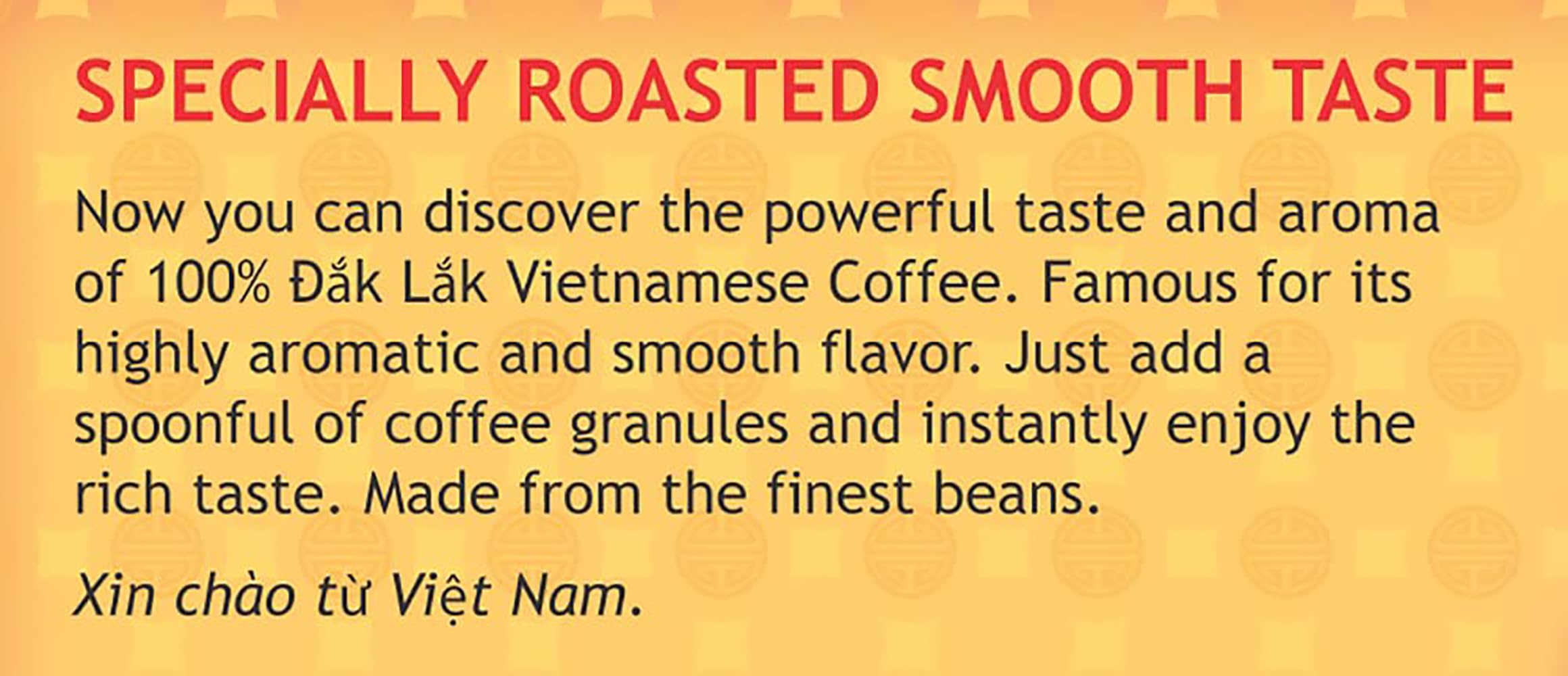 100% Dak Lak Vietnamese Coffee Instant Freeze Dried 6.1 oz/175g Jar