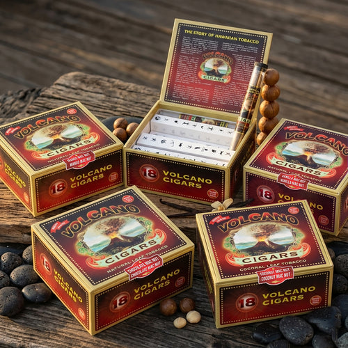 Box of 18 Volcano Macadamia Nut Flavored Cigars
