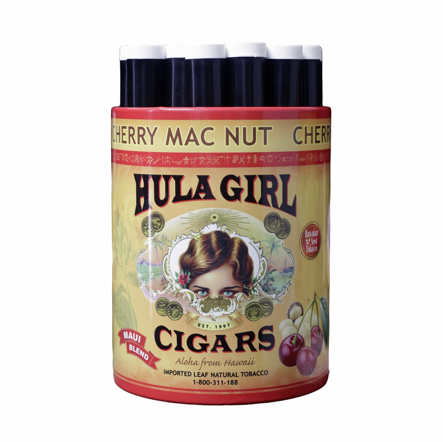 Hula Girl Flavored Cigars Tub of 22