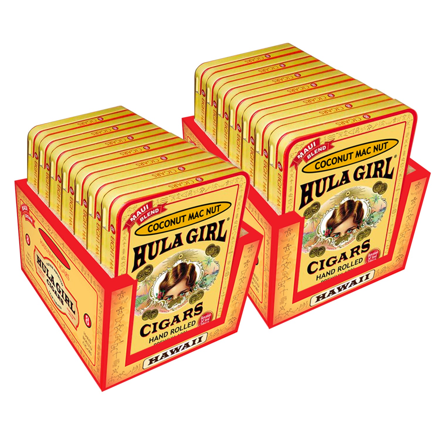 Hula Girl Minil Cigar 8 Flavor Tin