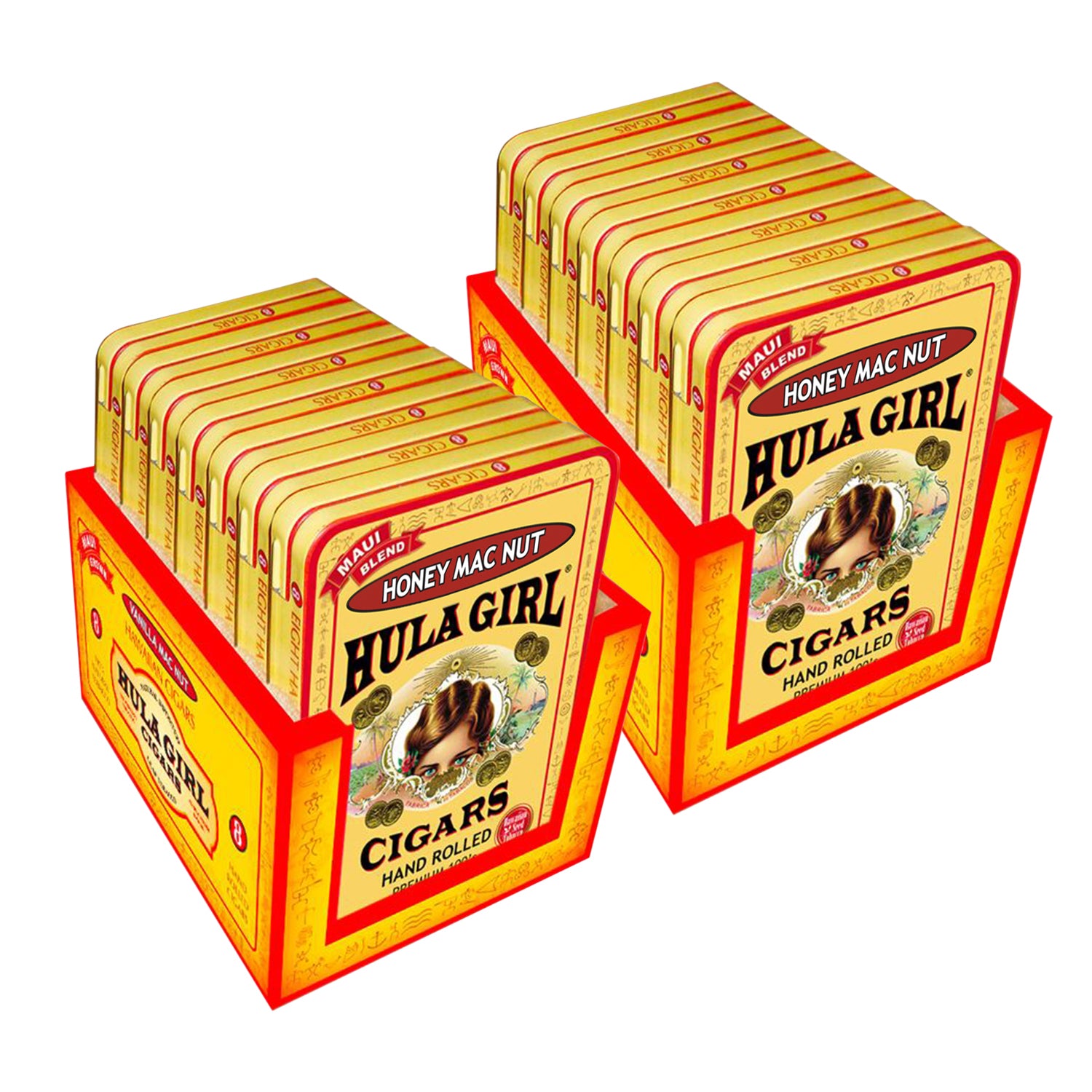 Hula Girl Minil Cigar 8 Flavor Tin