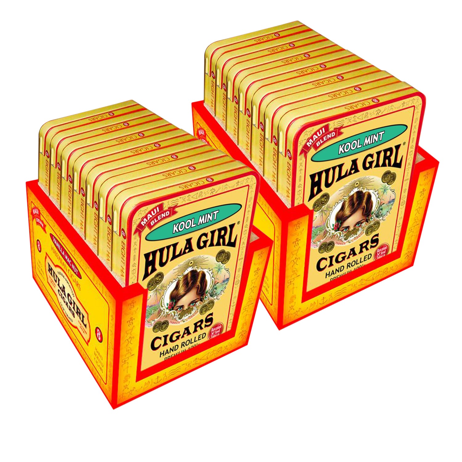 Hula Girl Minil Cigar 8 Flavor Tin