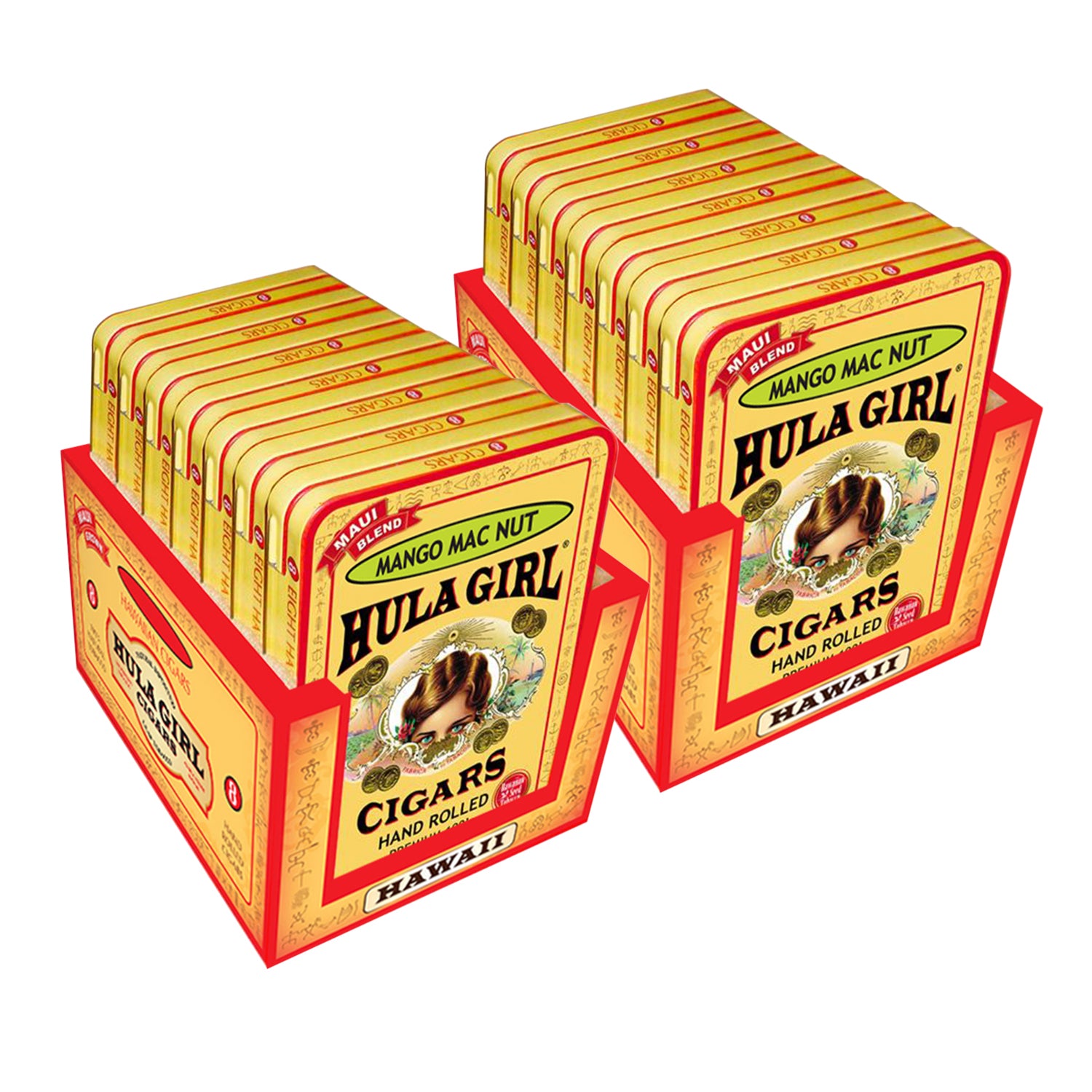 Hula Girl Minil Cigar 8 Flavor Tin