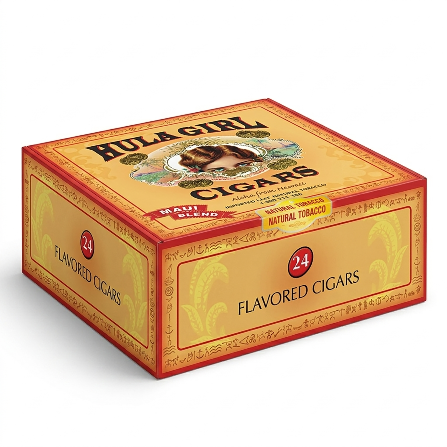 Box of 24 Hula Girl Flavored Cigars