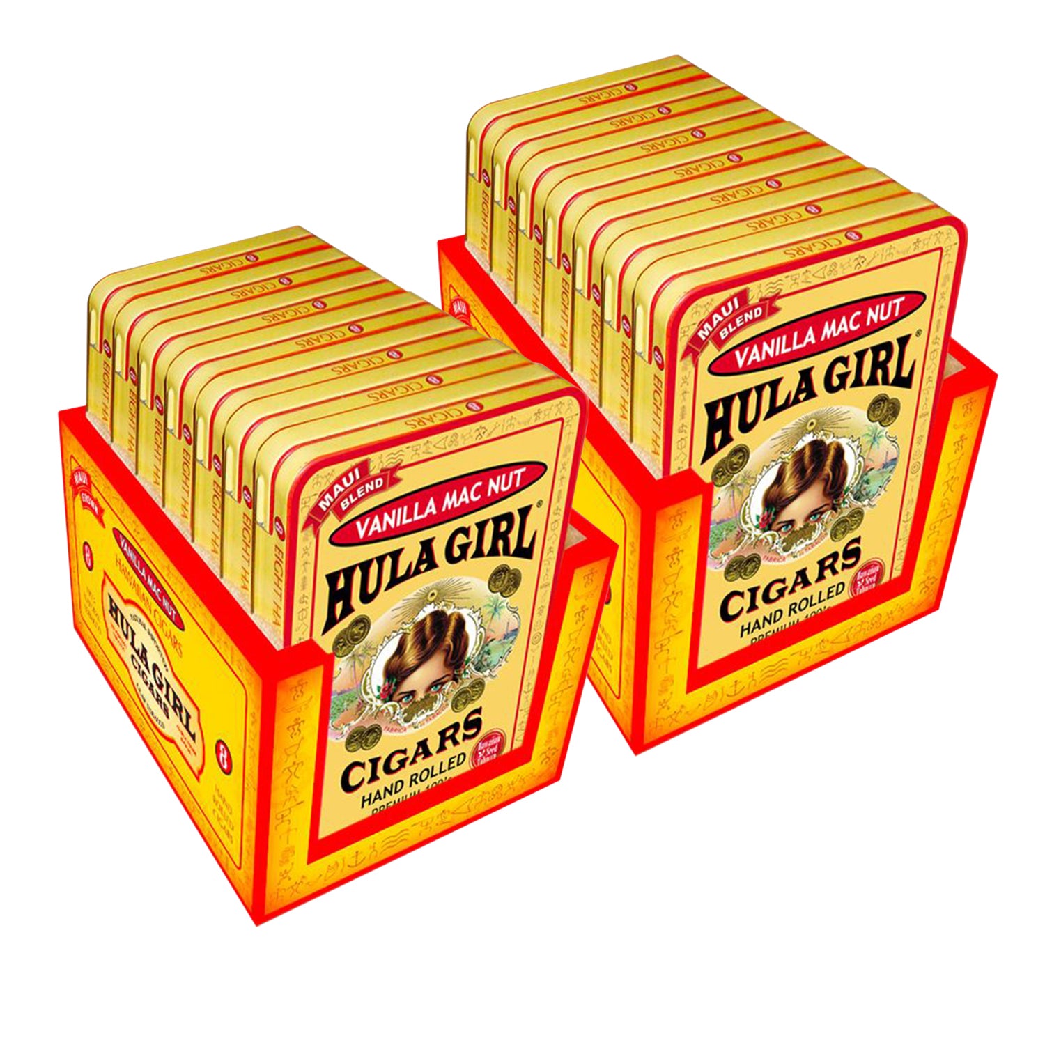 Hula Girl Minil Cigar 8 Flavor Tin